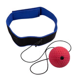 Maxbell Maxbell Boxing Reflex Ball Headband for Kids Adults Home Gym Mma Adjustable Headband Blue Black