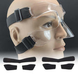 Maxbell Basketball Mask Face Shield for Broken Nose Face Mask Nose Guard Shield Style B