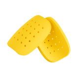 Maxbell 1 Pair Mini Soccer Shin Guards Protective Gear for Boys Girls Outdoor Sports Yellow