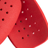 Maxbell 1 Pair Mini Soccer Shin Guards Protective Gear for Boys Girls Outdoor Sports Red