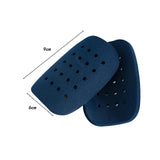 Maxbell 1 Pair Mini Soccer Shin Guards Protective Gear for Boys Girls Outdoor Sports Blue