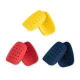 Maxbell 2Pcs Mini Soccer Shin Guards Shin Pads Protector Calf Guards Protective Gear Yellow