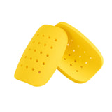 Maxbell 2Pcs Mini Soccer Shin Guards Shin Pads Protector Calf Guards Protective Gear Yellow