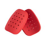 Maxbell 2Pcs Mini Soccer Shin Guards Shin Pads Protector Calf Guards Protective Gear Red