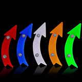 Maxbell 2Pcs Bike Wheel Reflectors Bike Spoke Reflectors for Mountain Bike Road Bike White