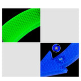 Maxbell 2Pcs Bike Wheel Reflectors Bike Spoke Reflectors for Mountain Bike Road Bike Blue