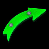 Maxbell 2Pcs Bike Wheel Reflectors Bike Spoke Reflectors for Mountain Bike Road Bike Green