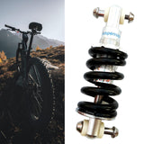 Maxbell Bike Rear Shock Absorber Metal Rear Shock for Folding Bike Black 125mm