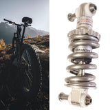 Maxbell Bike Rear Shock Absorber Metal Rear Shock for Folding Bike Gray 125mm