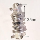 Maxbell Bike Rear Shock Absorber Metal Rear Shock for Folding Bike Gray 125mm