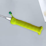 Maxbell Badminton Racket Handle Cover Decorative Non Slip Knitting Racket Grip Cover Green