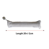 Maxbell Badminton Racket Handle Cover Decorative Non Slip Knitting Racket Grip Cover Gray