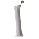 Maxbell Badminton Racket Handle Cover Decorative Non Slip Knitting Racket Grip Cover Gray