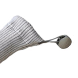 Maxbell Badminton Racket Handle Cover Decorative Non Slip Knitting Racket Grip Cover Gray