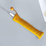 Maxbell Badminton Racket Handle Cover Decorative Non Slip Knitting Racket Grip Cover Yellow