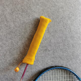 Maxbell Badminton Racket Handle Cover Decorative Non Slip Knitting Racket Grip Cover Yellow