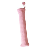 Maxbell Badminton Racket Handle Cover Decorative Non Slip Knitting Racket Grip Cover Pink