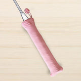 Maxbell Badminton Racket Handle Cover Decorative Non Slip Knitting Racket Grip Cover Pink