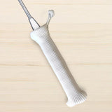 Maxbell Badminton Racket Handle Cover Decorative Non Slip Knitting Racket Grip Cover White
