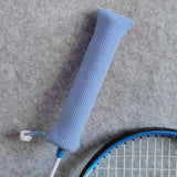 Maxbell Badminton Racket Handle Cover Decorative Non Slip Knitting Racket Grip Cover Blue