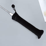 Maxbell Badminton Racket Handle Cover Decorative Non Slip Knitting Racket Grip Cover Black