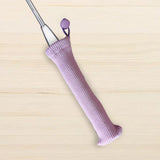 Maxbell Badminton Racket Handle Cover Decorative Non Slip Knitting Racket Grip Cover Purple