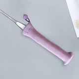 Maxbell Badminton Racket Handle Cover Decorative Non Slip Knitting Racket Grip Cover Purple