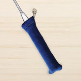 Maxbell Badminton Racket Handle Cover Decorative Non Slip Knitting Racket Grip Cover Navy