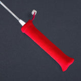 Maxbell Badminton Racket Handle Cover Decorative Non Slip Knitting Racket Grip Cover Red