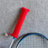 Maxbell Badminton Racket Handle Cover Decorative Non Slip Knitting Racket Grip Cover Red