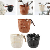 Maxbell Kids Bike Basket Replaces Portable Tricycle Basket for School Biking Outdoor brown