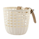 Maxbell Kids Bike Basket Replaces Portable Tricycle Basket for School Biking Outdoor beige