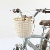 Maxbell Kids Bike Basket Replaces Portable Tricycle Basket for School Biking Outdoor beige