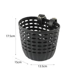 Maxbell Kids Bike Basket Replaces Portable Tricycle Basket for School Biking Outdoor gray