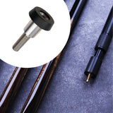 Maxbell Billiard Cue Extension Bumper Protective Billiard Bottom Plug Protector Case