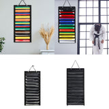 Maxbell Karate Belt Display Martial Arts Belts Organizer Belt Holder for Judo Boxing 35cmx72cm Wood Stick