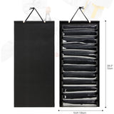 Maxbell Karate Belt Display Martial Arts Belts Organizer Belt Holder for Judo Boxing 35cmx72cm Wood Stick