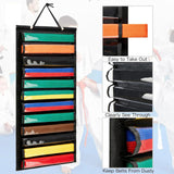 Maxbell Karate Belt Display Martial Arts Belts Organizer Belt Holder for Judo Boxing 35cmx72cm Wood Stick