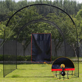 Maxbell Baseball Backstop Softball Net Saver Softball Backstop for Training Practice