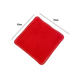 Maxbell Billiard Cue Towel PU Lightweight Portable Billiards Sports Club Accessories Red