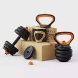 Maxbell Kettlebell Handle Easy Carry for Competition Fitness Equipment Weightlifting electroplate 2handle