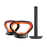 Maxbell Kettlebell Handle Easy Carry for Competition Fitness Equipment Weightlifting electroplate 2handle