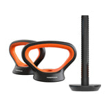 Maxbell Kettlebell Handle Easy Carry for Competition Fitness Equipment Weightlifting electroplate 2handle