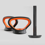 Maxbell Kettlebell Handle Easy Carry for Competition Fitness Equipment Weightlifting electroplate 2handle