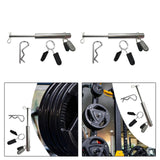 Maxbell Weight Stack Pin Steel Add Weight to Gym Equipment for Trainer Weight Plates 8mm