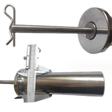 Maxbell Weight Stack Pin Steel Add Weight to Gym Equipment for Trainer Weight Plates 8mm