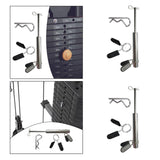 Maxbell Gym Weight Stack Pin Steel Weight Stack Extender Pin for Weight Board 8mm