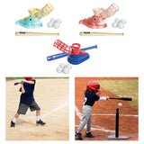 Maxbell Kids Baseball Pitching Machine Baseball Launcher Durable Baseball Trainer