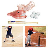 Maxbell Kids Baseball Pitching Machine Baseball Launcher Durable Baseball Trainer