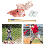 Maxbell Kids Baseball Pitching Machine Baseball Launcher Durable Baseball Trainer